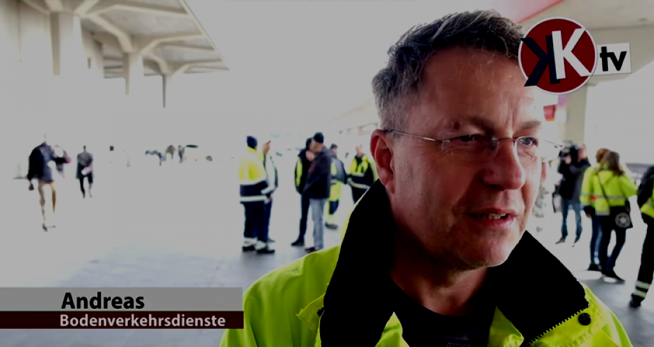 Beschäftugter der Bodenverkehrsdienste Berlin Tegel über den Streik, März 2017