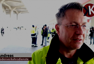 Beschäftugter der Bodenverkehrsdienste Berlin Tegel über den Streik, März 2017