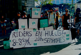 Transparent: Riders an huelga 20 horas semanales 