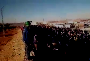 Ölarbeiterprotest in Algerien